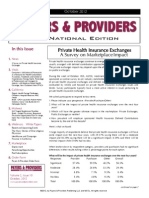 Payers & Providers National Edition – Issue of October 2012