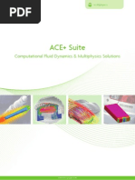 Ace Plus Suite Computational Fluid Dynamics and Multiphysics Solutions