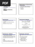 William Stallings Data and Computer Communications 7th Edition Asynchronous and Synchronous Transmission