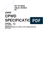 CPWD Specifications 1