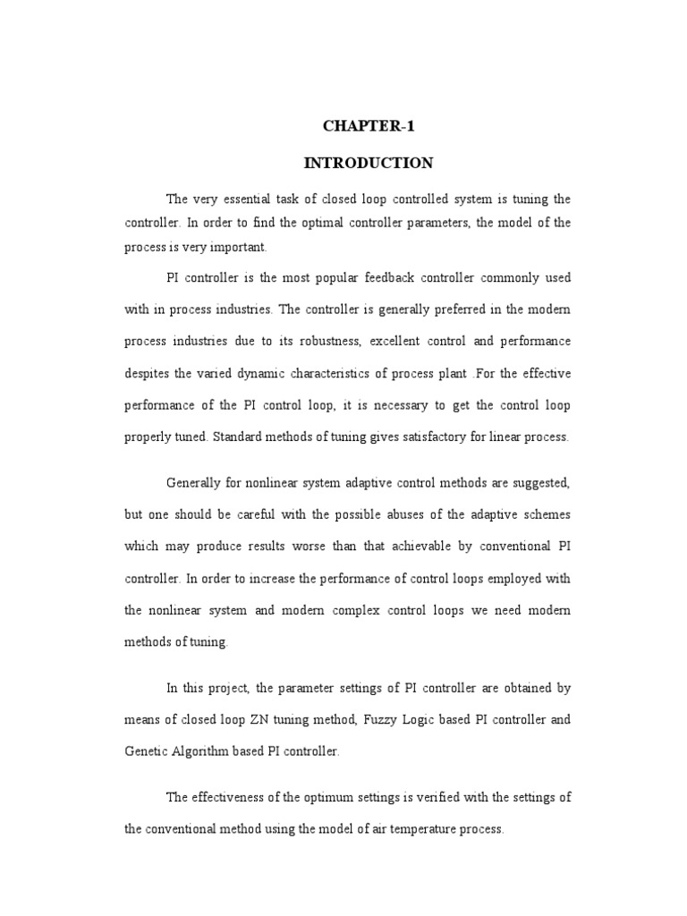 Identification and Optimization of Pi Parameters Based On