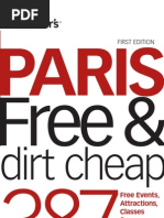 Paris Free Amp Dirt Cheap Frommer 039 S Free Amp Dirt Cheap