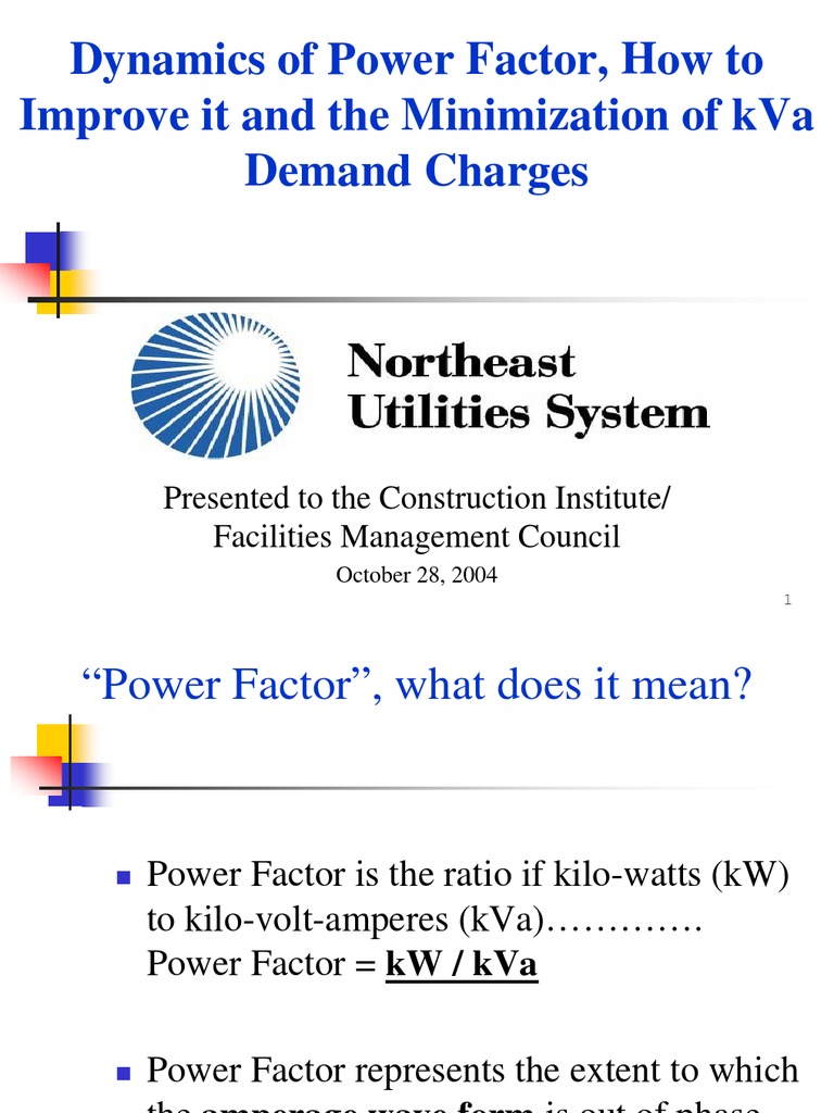 Power Factor Improvement | PDF | Capacitor | Force