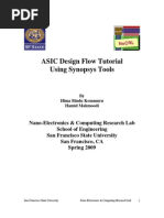 ASIC Design Flow Tutorial