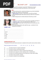 Download Free TEFL Lesson Plan - Bucket List by St George International English School London SN111108400 doc pdf