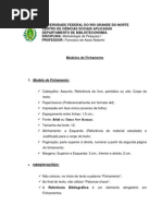 Modelos de Fichamento