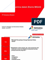 Roadmap Pertamina Dalam Bisnis Migas v3 - Presentasi