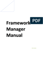 3. Framework Manager Manual