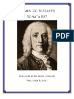 Scarlatti Sonata K87