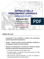1 Introduzione Corso Controllo Performance I 2010-11