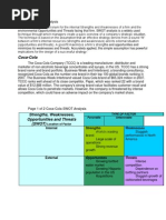 Swot Analysis On Coca Cola