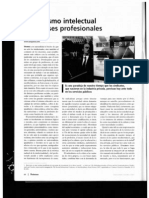 200710xx Radicalismo Intelectual e Intereses Profesionales (Profesiones 19, 2007)