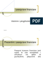 Prezentimi i Pasqyrave Financiare