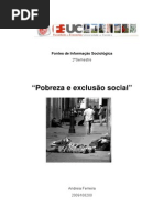 Pobreza e Exclusao Social