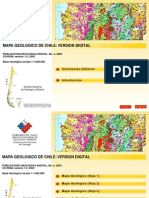 Mapa Geologico de Chile 1millon