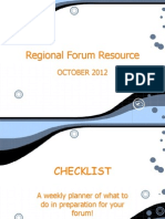 2012 Forum Resource Presentation