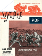 1960 Homecoming Football Program