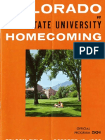 1963 Homecoming Football Program