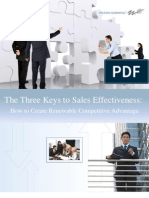 Three Keys To Sales Effectiveness-Final