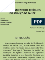 Residuos de Saúde