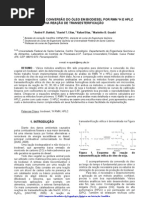 Determinação HPLC glicerol