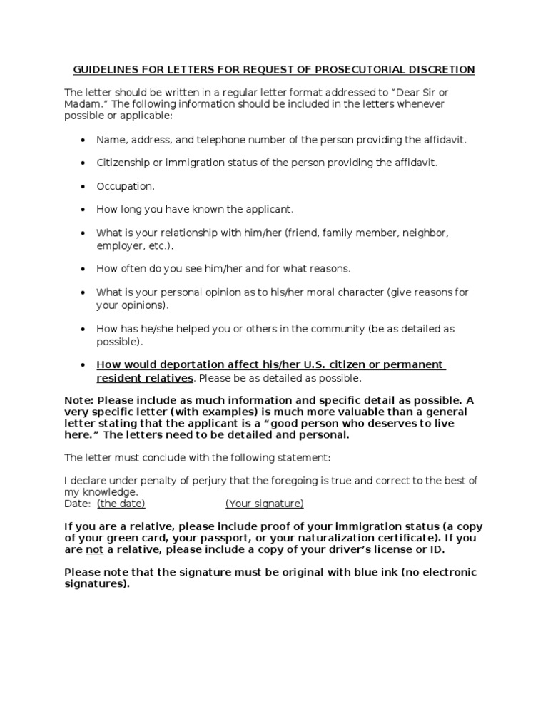 Guia Para Elaborar Carta de Recomendacion a Migracion 