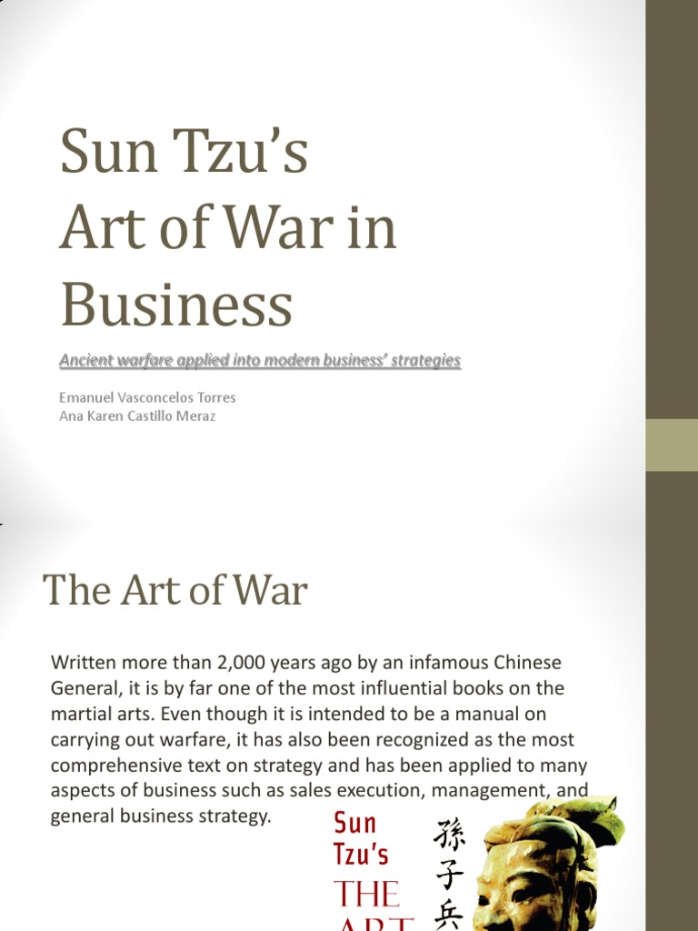 the art of business wars
