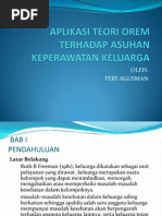 Download Aplikasi Teori Orem Terhadap Asuhan Keperawatan Keluarga by Tito Lastanto SN111186010 doc pdf
