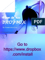 Russel - Delacruz - How To Use Dropbox