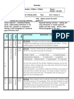 Lesson Plan English