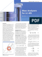Mass Analysers for LC–MS
