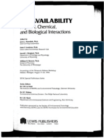 BIOAVAILABILITY Physical, Chemical, And Biological Interactions