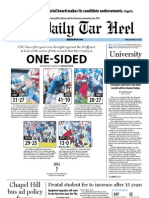 The Daily Tar Heel For October 26, 2012