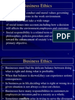 Business Ethics and Social Responsibilities