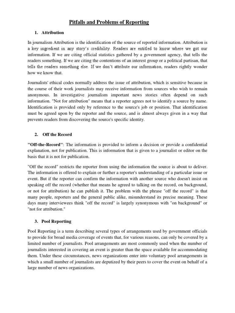 Reporting Challenges and Ethical Issues | PDF | Journalism | Public Opinion