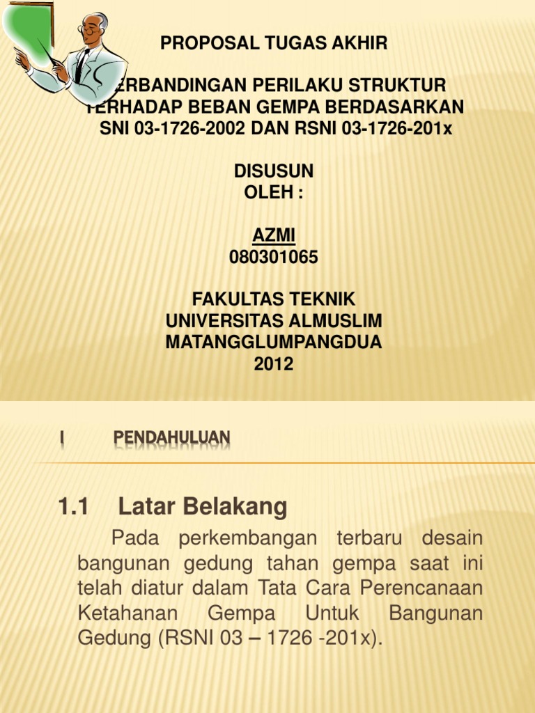 Proposal Tugas Akhir