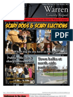 The Late October, 2012 edition of Warren County Report