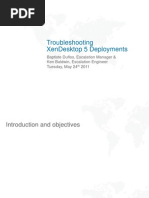 Download Case Studies on Troubleshooting XenDesktop 5 by Ramana Ravi SN111200690 doc pdf