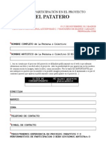 DocumentodeParticipación 25nMADRID ELPATATERO PDF