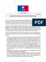 Argumentaire UMP 22 mai 2012 PS-Extrême gauche