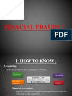 Finace Frauds