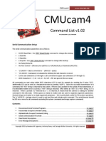 CMUcam4 Command List 102