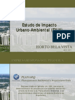 Estudo de Impacto Urbano Ambiental (EIUA) Do Horto Bela Vista, Salvador, BA - Audiência Pública
