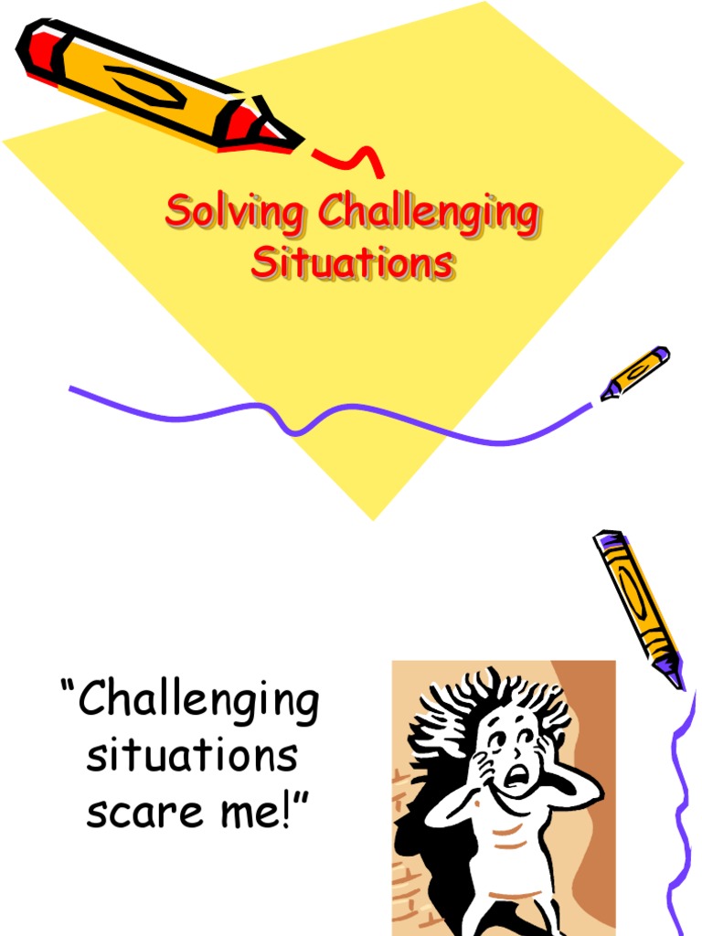 Challenging Situations Steps | PDF