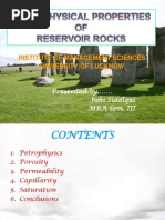 Download Petrophysical Properties of Reservoir Rocks by Sana Siddiqui SN111220727 doc pdf