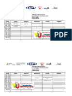 HORARIOS ING EN MANTENIMIENTO, NUEVO INGRESO Y PRESECUCION 2012.