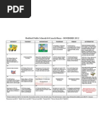 Download K-8 November 2012 Lunch Menu by Medford Public Schools and City of Medford MA SN111227645 doc pdf