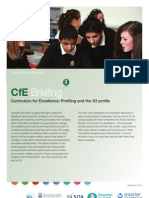 Briefing: Curriculum For Excellence: Profiling and The S3 Profile