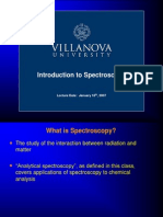 Introduction To Spectros