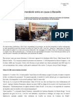 L'arrêté Anti-Mendicité Remis en Cause À Marseille: Moins de 100 Contraventions Dressées